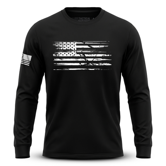 U.S.A Flag - White