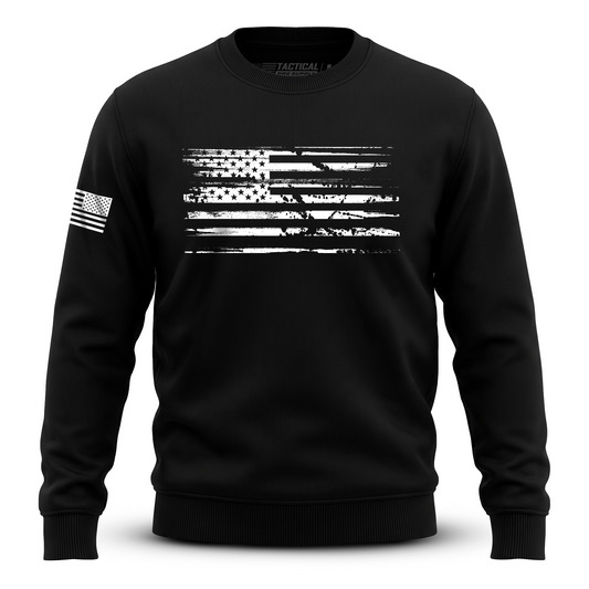 U.S.A Flag - White