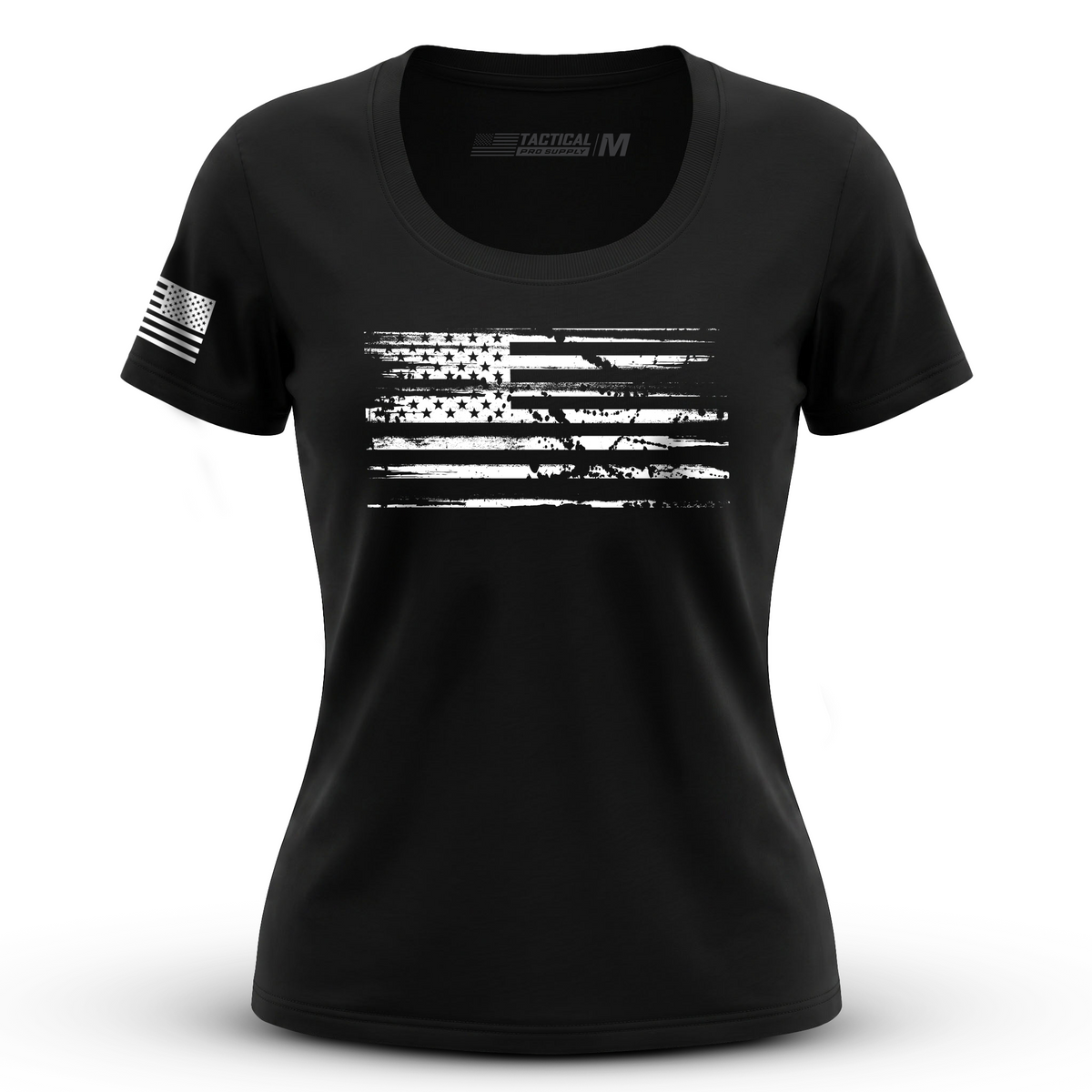 U.S.A Flag - White