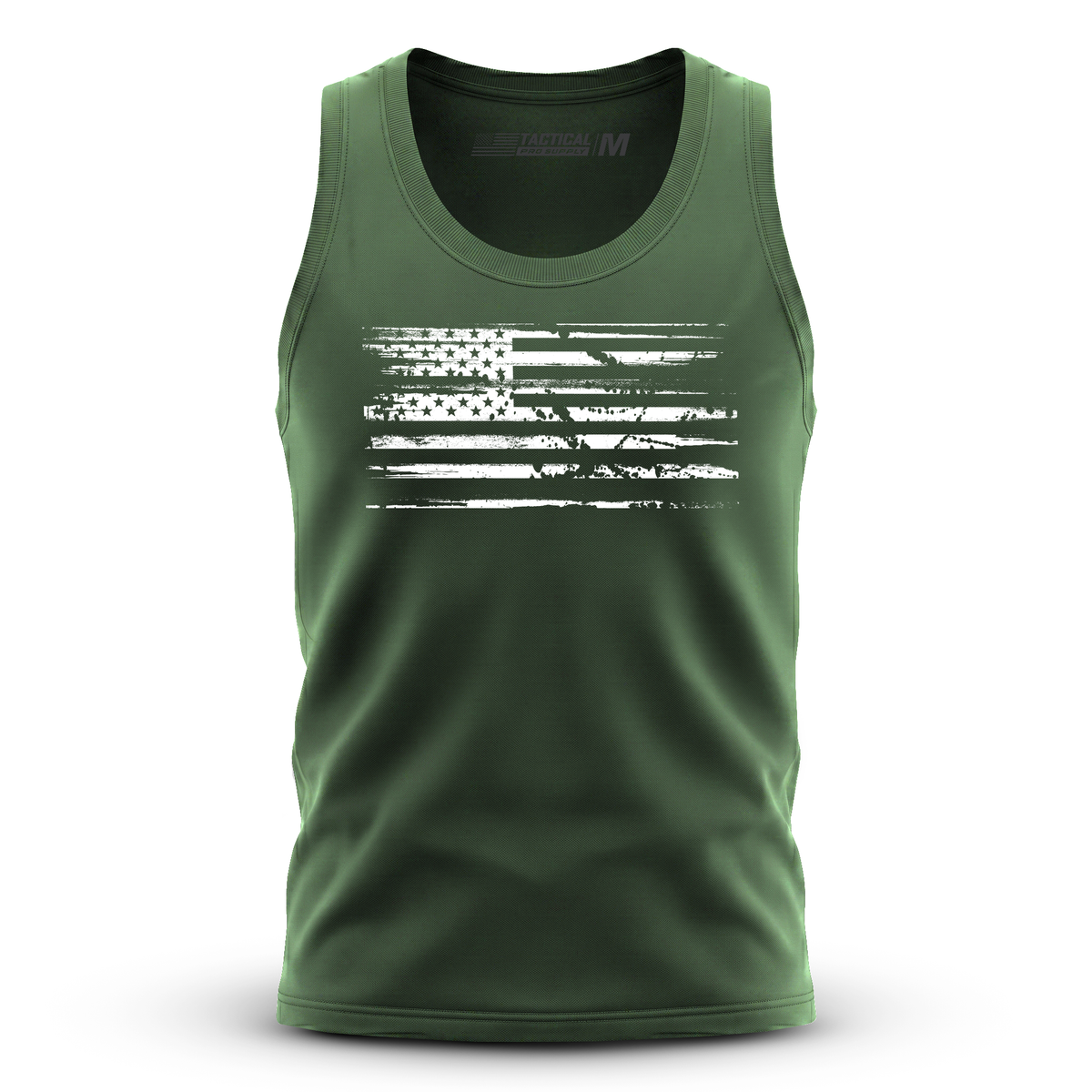 U.S.A Flag - White