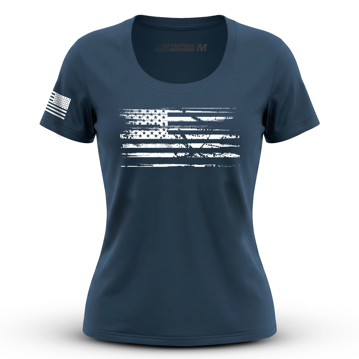 U.S.A Flag - White