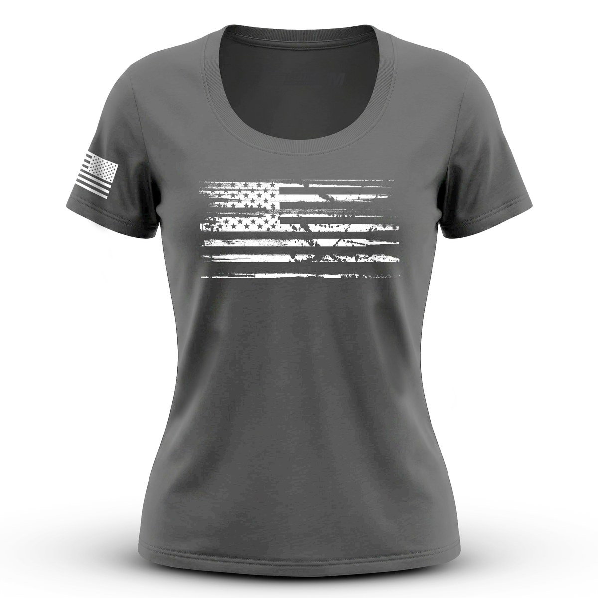 U.S.A Flag - White
