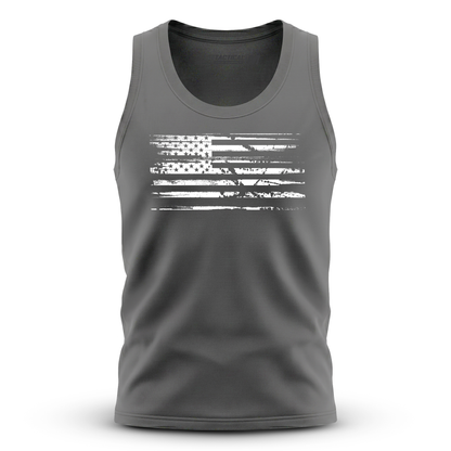 U.S.A Flag - White