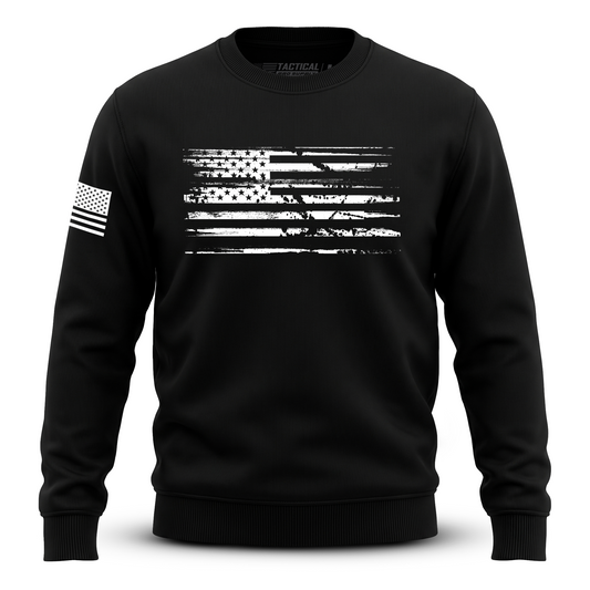 U.S.A Flag - White