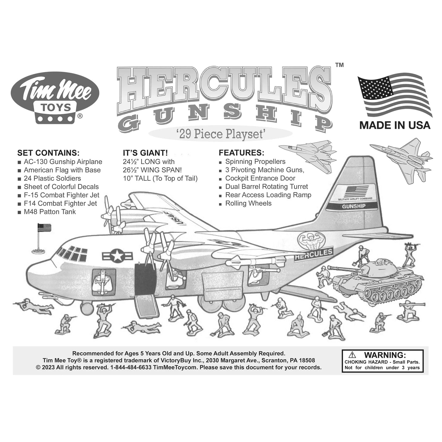 AC130 Hercules Gunship - 29pcs